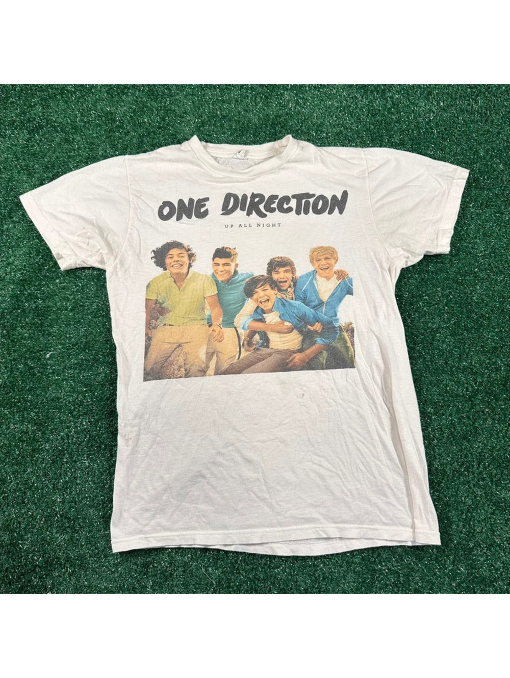 2010s one direction up all night tour shirt short sleeve size medium